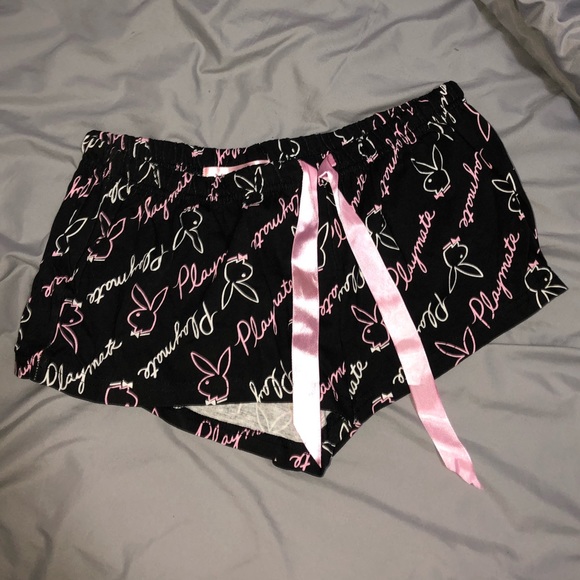 PLAYBOY Pants - Playboy bunny shorts